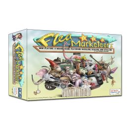 GUT1009 Gut Bustin Games Flea Marketeers Board Game