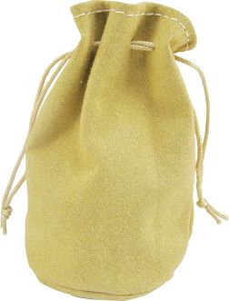 Dice Bag: Leather Dice Pouch - Small