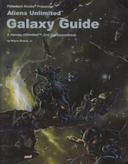 PAL0519 Palladium Books Heroes Unlimited RPG: Aliens Unlimited Galaxy Guide