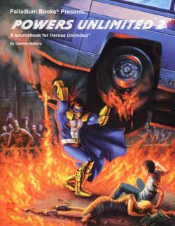 PAL0522 Palladium Books Heroes Unlimited RPG: Powers Unlimited 2