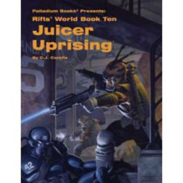 PAL0820 Palladium Books Rifts RPG: World Book 10 Juicer Uprising