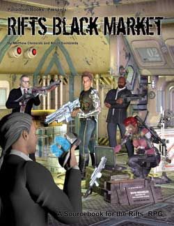 PAL0886 Palladium Books Rifts RPG: Sourcebook Black Market