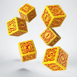 QWSSBDA31 Q-Workshop Battletech House Davion D6 Dice Set (6)