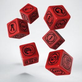 QWSSBKU04 Q-Workshop Battletech House Kurita D6 Dice Set (6)