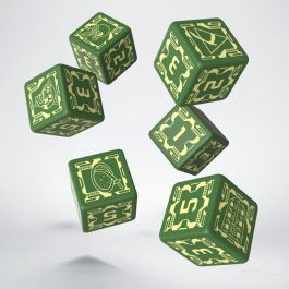 QWSSBLI81 Q-Workshop Battletech House Liao D6 Dice Set (6)