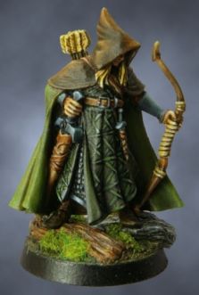 RPR14553 Reaper Warlord: Arthrand Nightblade Wood Elf Sergeant