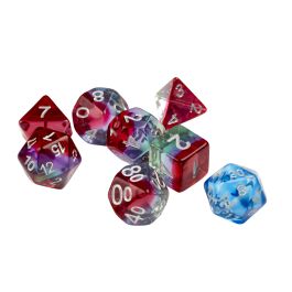RPG Dice Set (7): Watermelon