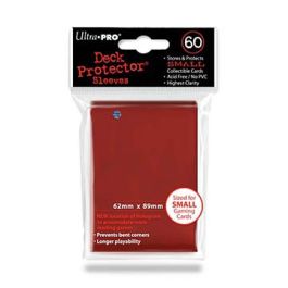UPI82967 Ultra Pro Small Size Deck Protector Pack: Red