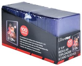 Toploader & Card Sleeves 3in x 4in (100)