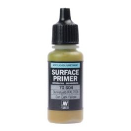VAL70604 Vallejo Auxiliary Products: German Dark Yellow RAL 7028 (17ml)