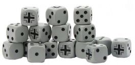 WLG408402001 Warlord Games Bolt Action: German Balkenkreuz D6 Pack (16)