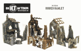 WLG802010005 Warlord Games Bolt Action: Ruined Hamlet