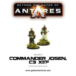 WLGWGA-CON-37 Warlord Games Gates of Antares: Commander Josen C3 XEF