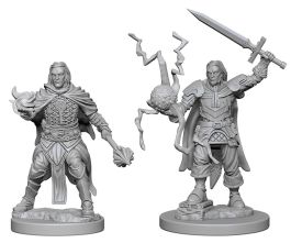 Pathfinder Deep Cuts Unpainted Miniatures: Human Male Cleric