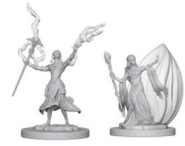 Dungeons & Dragons Nolzur`s Marvelous Unpainted Miniatures: Elf Female Wizard