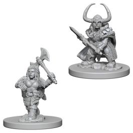 Dungeons & Dragons Nolzur`s Marvelous Unpainted Miniatures: Dwarf Female Barbarian