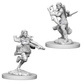Dungeons & Dragons Nolzur`s Marvelous Unpainted Miniatures: Air Genasi Female Rogue