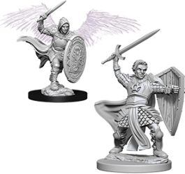 Dungeons & Dragons Nolzur`s Marvelous Unpainted Miniatures: Aasimar Male Paladin