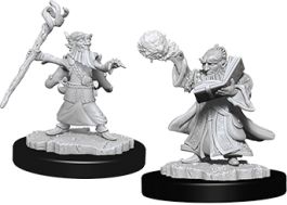 Dungeons & Dragons Nolzur`s Marvelous Unpainted Miniatures: Male Gnome Wizard