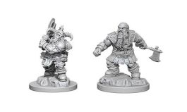 Dungeons & Dragons Nolzur`s Marvelous Unpainted Miniatures: Male Dwarf Barbarian