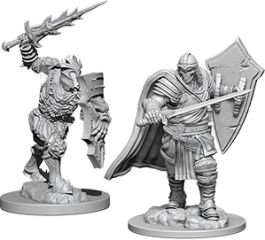 Dungeons & Dragons Nolzur`s Marvelous Unpainted Miniatures: Death Knight & Helmed Horror