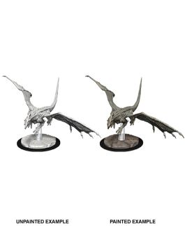 Dungeons & Dragons Nolzur`s Marvelous Unpainted Miniatures: W9 Young White Dragon