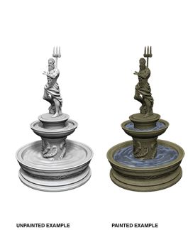 WizKids Deep Cuts Unpainted Miniatures: W10 Fountain