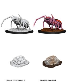 Dungeons & Dragons Nolzur`s Marvelous Unpainted Miniatures: W12 Giant Spider & Egg Clutch