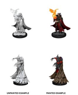 Pathfinder Deep Cuts Unpainted Miniatures: W12 Cultist & Devil