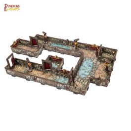 Dungeons & Lasers: PrismaCast Prepainted - Dwarven Mine