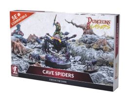 Dungeons & Lasers: Miniatures - Cave Spiders
