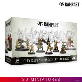 Rampart Modular Terrain Set: City Defenders Miniature Pack