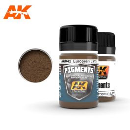 AK Interactive Europe Earth Pigment (3 Pack)
