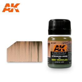 AK Interactive Streaking Grime For Afrika Korps Vehicles (3 Pack)
