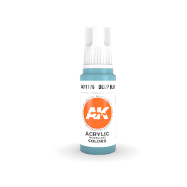 AK Interactive 3G Acrylic Deep Sky Blue 17ml (3 Pack)