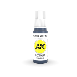AK Interactive 3G Acrylic Deep Blue 17ml (3 Pack)