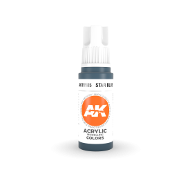 AK Interactive 3G Acrylic Star Blue 17ml (3 Pack)