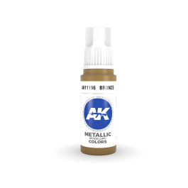 AK Interactive 3G Acrylic Bronze 17ml (3 Pack)
