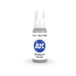 AK Interactive 3G Acrylic Aluminium 17ml (3 Pack)