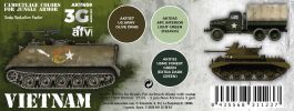 AK Interactive 3G Vietnam Jungle Armor Colors