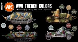 AK Interactive 3G WWI French AFV Colors