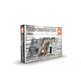 AK Interactive 3G Old & Weathered Wood Vol.2
