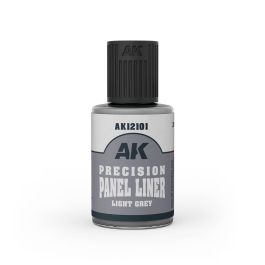 AK Interactive Precision Paneliner Light Grey (30ml)