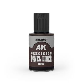 AK Interactive Precision Paneliner Sepia (30ml)