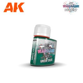 AK Interactive Wargame Enamel Liquid Pigments Green Oxide 35ml