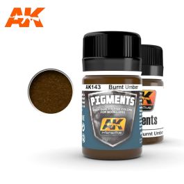 AK Interactive Burnt Umber Pigment (3 Pack)