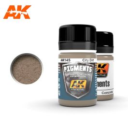 AK Interactive City Dirt Pigment (3 Pack)