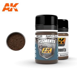 AK Interactive Asphalt Road Dirt Pigment (3 Pack)