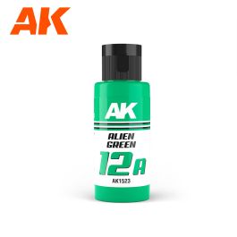 AK Interactive Dual Exo 12A - Alien Green 60ml