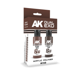 Ak Interactive Oxide Red & Propeller Fire Dual Exo Paint Set